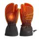 Winter Skating 7.2V Rechargeable Battery Operated Heated Mittens Electric Thermal Heated Ski Mittens for Men Women