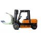 Heavy Duty Diesel Powered Forklift / Four Wheel Drive Forklift Battery Green Power