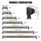 22 Inch Dustproof LED Light Bar For Truck, 4wd Jeep SUV Boat LED Offroad Light Bar