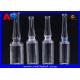 2ml 3ml 5ml 10ml Curved Neck Small Glass Vials