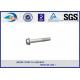 DIN931 933 Hot Dip Galvanized Railway Bolt with 8.8 Grade 45# Steel material