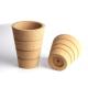 LFGB Custom Cork Plant Pots Eco Friendly Recycled  Biodegradable