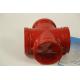 High Pressure Resistant 4 Way Pipe Fitting With Ductile Iron ANSI Standard