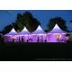 Unique Features Large  5m By 5m Party Tent With Gorgeous Decoration Manufactured In Guangzhou