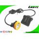 Safety Miners Cap Lamp 7.8Ah Li - Ion Battery 10000Lux High Beam Corded Type