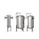 Water Filter Housing Stainless Steel Single Bag Filter Housing For Liquid Filtration