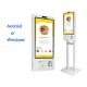 Floorstanding Android Self Service Payment Kiosk Self Checkout POS System 15.6''