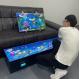 4 Players Wall Mounted Type Stand Fish Table Gambling Games Machines With Bill Acceptor For Sale