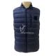 Lightweight Water Resistant Ribstop Down Puffer Vest Men'S Customized