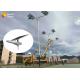 DC Power  LED Outdoor Solar Street Lights 50w 7500lm For Basketball Court