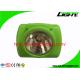 3.7V 6.4Ah 480mA LED Mining Light Easy Push - Button Operation With Green Color