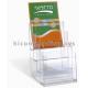 Clear Acrylic Retail Store Fixtures Display Stands Counter Top