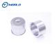 Silver CNC Machining Parts Cylindrical Stamping Aluminum Componets