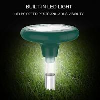 Powerful Ultrasonic Rat Repellent Solar Energy Snake Vole Rat Mole Repeller