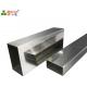 Construction Square Welded Tube Cold Drawing , 2x2 Steel Square Tubing