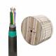 Outdoor Armored Direct Buried Fiber Optic Cable GYFTA53 for Outdoor Installations