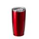 Customized 304 stainless steel double wall insulated vacuum  coffee cup mug with leak proof lid