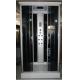Acryllic Back Panels square corner shower stalls , 4 way Faucet / diverter steam shower cubicle