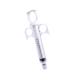 FDA Transparent Plastic Dose Control Syringes 10Ml 12Ml Dial A 3 Ring Rubber Stopper