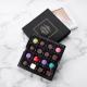Deluxe Bonbon Assorted Chocolate Pack Container Box With Paper Divider Triangle