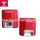 Conventional fire alarm systems strobe horn,hooter,sounder