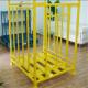OEM Yellow Warehouse Stack Rack 1000kg Collapsible Pallet Cage