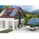 Sus304 Mounting Solar Flat Roof Racking BIPV 25 Degree Adjustable Panel