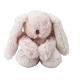 EN71 Custom Size Cute Infant Comforter Soft Skin Friendly Stuffed Bunny Toy Kids Christmas Gift