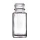 15ml Clear Flint Rectangular Glass Ink Bottles Square With Dropper Cap