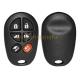 Customized Flip Key Shell , Six Buttons Transponder Key Shell Long Lifespan