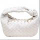 Woven Knotted Dumplings  Fashion Womens Leather Bag Steamed Buns Small Bags