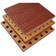 Fire Resistant Perforated Wood Acoustic Panels Thickness 18mm / 15mm