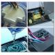2.8W/M-K Grey Silicone Thermal Conductive Glue TIS680-28A/B Two Component 85 Shore D For LED Lighting -40℃ To +200℃