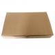 Customized Garment Packaging Boxes One Piece Brown Kraft Paper Packing Box