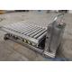 Electric Mobile Stainless Steel Pallet Lift Table With Rollers In Food Field 1220x610mm