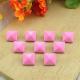 9*9mm square Rivet Pink rivets