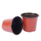 Dia 90-240mm Home Plastic Seedling Containers Light Weight Soft Plastic Plant Pots