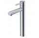 High Single Lever Mixer Taps In Chrome Finish For Single Hole Art Lavatory