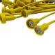 PVC Electronic Wire Harness With Overmolded Ends For Yellow Magnetic Safe Cable