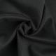 Thin Fusible Woven Interlining Fabric Shrinkage Resistant Black PA Coating