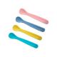 Customized Food Grade Silicone Baby Spoon Toddler Fork Tableware