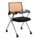 Convenient Office Training Chairs With Tables Split Back Most Comfortable