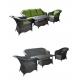 4pcs  Amercial Style Outdoor Rattan/ Wicker Sofa furniture -9012A