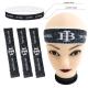 wholesale elastic custom color logo and width men women mens sweatband black hairband sport headband