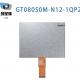 GT080S0M-N12 BOE 800(RGB)×600, 250 cd/m² 75/75/75/75 INDUSTRIAL LCD DISPLAY