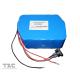12V LiFePO4 Battery Pack  f'or Street Lamp  IFR 26650 50ah With Connector