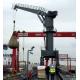 CE ISO 5t To 40t Marine Floating Boat Dock Crane With Kinds Of Bucket