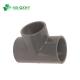 20mm to 400mm Round Head Code PVC Pipe Fitting Pn16 DIN 3 Way Equal Tee for Industrial