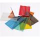 100% PC Material Embossed And Corrugated Polycarbonate Sheet Customized Colors