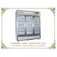 OP-805 Double Glazing Vaccuum Toughened Glass Door Medical Drug Storage Freezer